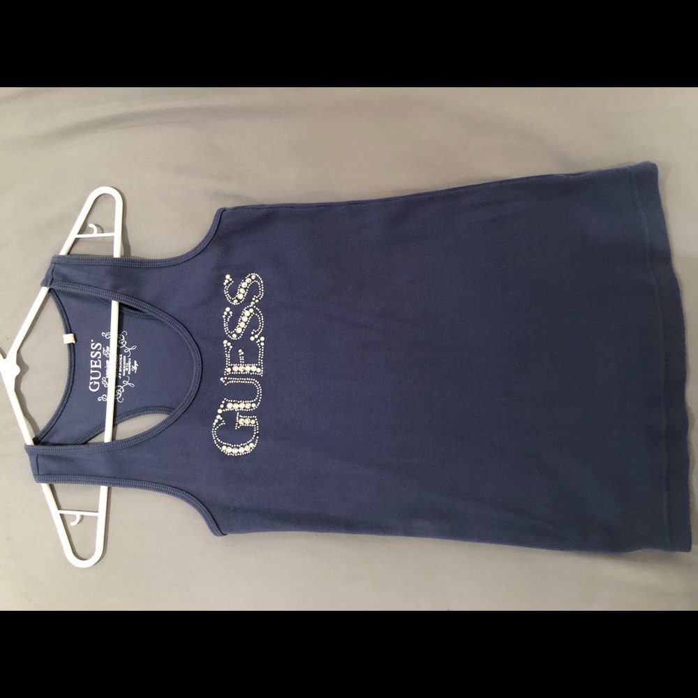 Guess tank top size large super cute!